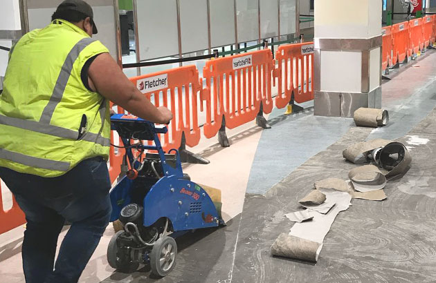 Floor Uplifting & Preparation