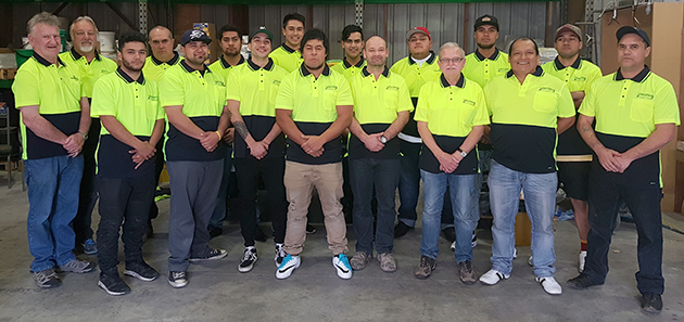 The JJS FloorSpec team in 2017